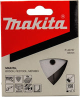 Makita accessoires makita p-42737 schuurvel 3-k k150 white v.