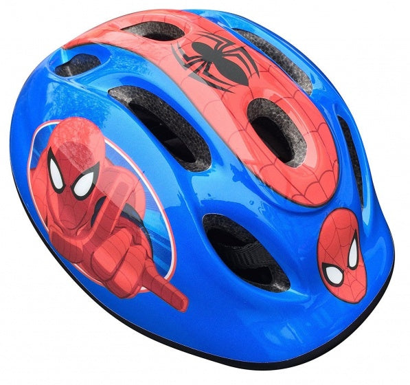 Casque de vélo Marvel Spider-Man Réglable Blue rouge taille 52-56 cm (s)