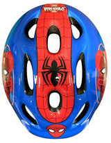 Casque de vélo Marvel Spider-Man Réglable Blue rouge taille 52-56 cm (s)