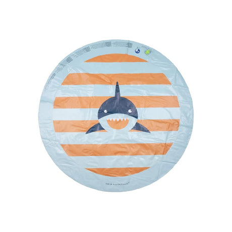 Tropical shark | meerkleurige waterspeelmat ø 150 cm