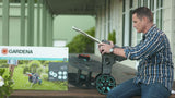 Gardena producten aquaroll l easy metal slangenwagen