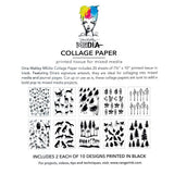 Ranger ink ranger • dina wakley media collage paper the forest