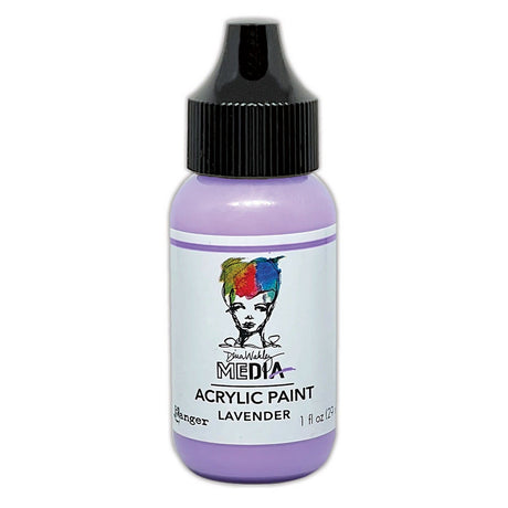 Ranger ink ranger • dina wakley media heavy body acrylic paints lavender