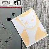 Ranger ink ranger • dina wakley media sjabloon cat head masks
