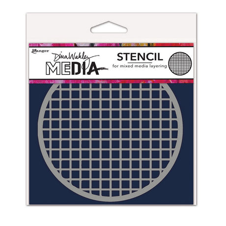 Ranger ink ranger • dina wakley media stencil coasters 1