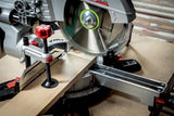 Metabo kgs 18 ltx bl 216 - 18 volt accu-afkortzaag met trekfunctie | zonder accu's en lader - 614216850