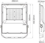 Mi-light rgb-cct led schijnwerper ip65 100w led0252