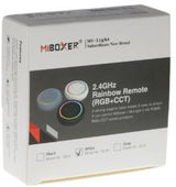 Mi-light miboxer rgb-cct afstandsbediening 2.4g 1-zone rond zwart - led0234