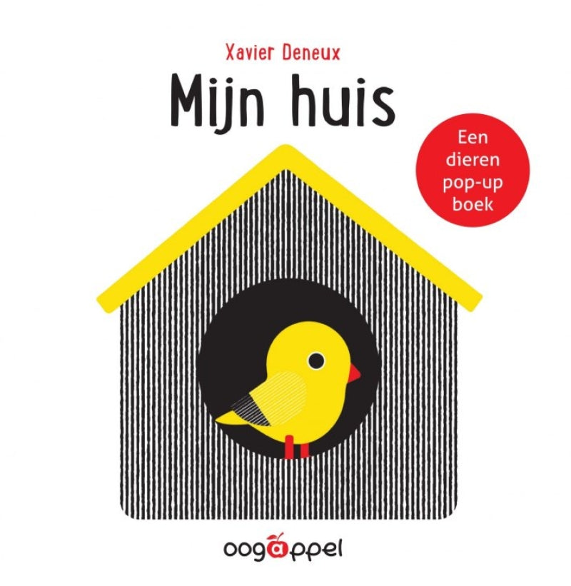 Oogappel mijn huis: een dierenpop-upboek
