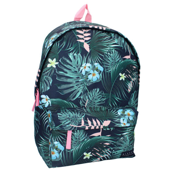 Milky kiss Be Great Schooltas Meisjes 18 liter Groen Blauw