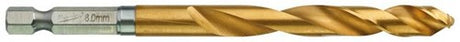 Milwaukee accessoires metaalboor shockwave hss-g ti. 8mm -1pc - 48894719