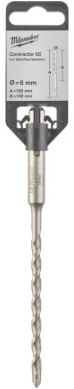 Milwaukee accessoires sds+ contractor 2-snijder 6 x 160 - 1 pc - 4932471218