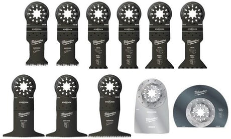 Milwaukee accessoires starlock - set omt general set-11pc - 48906090