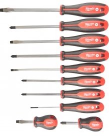 Milwaukee accessoires milwaukee tri-lobe schroevendraaier set 10- delig - 4932471808