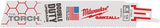 Milwaukee accessoires milwaukee heavy duty torch™ reciprozaagblad | torch 150mm x 14 tpi | 5 pc - 48475782