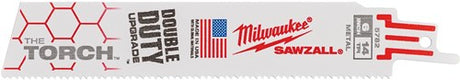 Milwaukee accessoires milwaukee heavy duty torch™ reciprozaagblad | torch 150mm x 14 tpi | 5 pc - 48475782