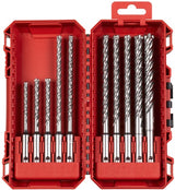 Milwaukee accessoires milwaukee sds-plus borenset | mx4 | packout ready box | 5 6 6 x 115 6 6 8 8 8 10 x 165 12 x 160 mm - 4932500062