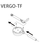 Minoura transportstandaard vergo-tf steekasadapter