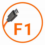 Miops kabelski kabel kabel kabel fujifilm f1 oranžna