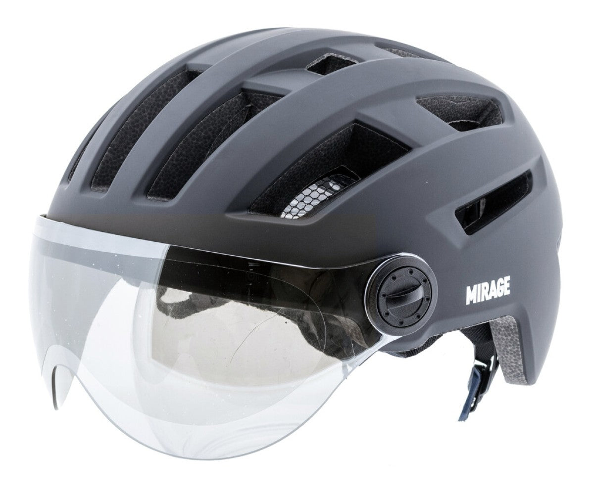 Buzaglo mirage urban helm speed pedelec led 58-61cm mat zwart
