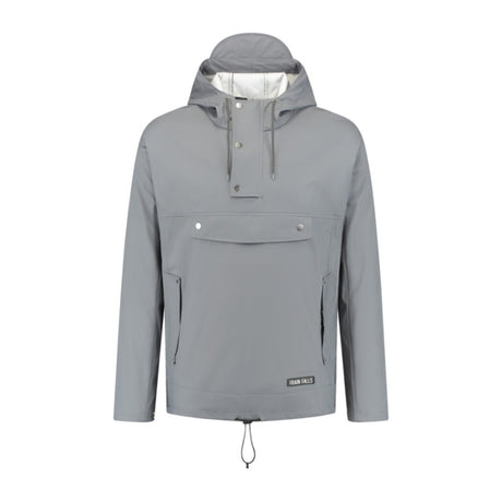 Mirage regenjas rainfall closed jacket - maat xl - gemaakt van polyester soft touch - earl grey