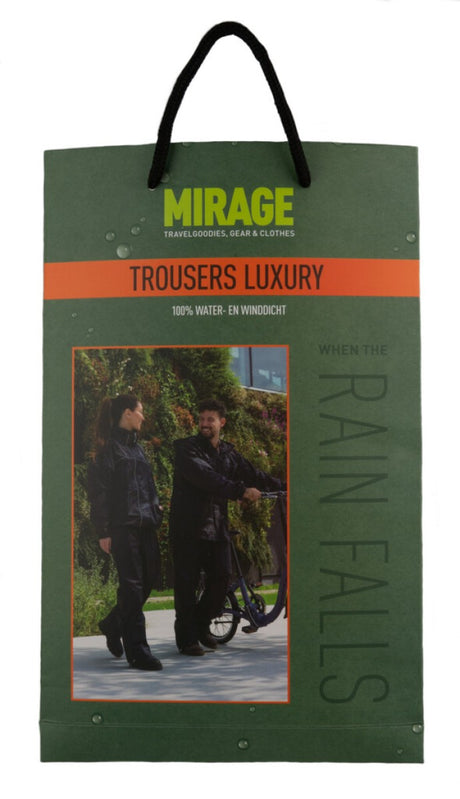 Regenbroek Mirage M zwart