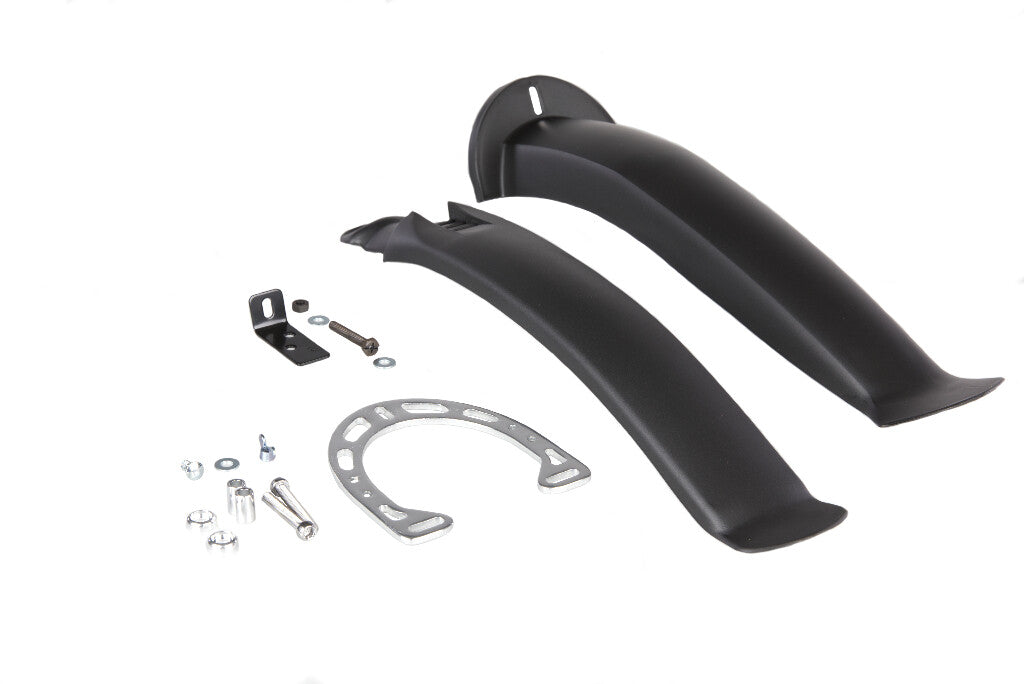 Alpina mirage spatbordenset 24“ zwart