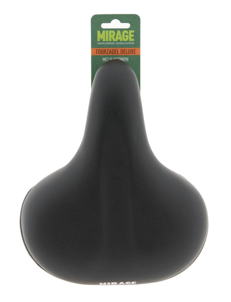 Zadel Mirage Soft Elastomeer Zwart