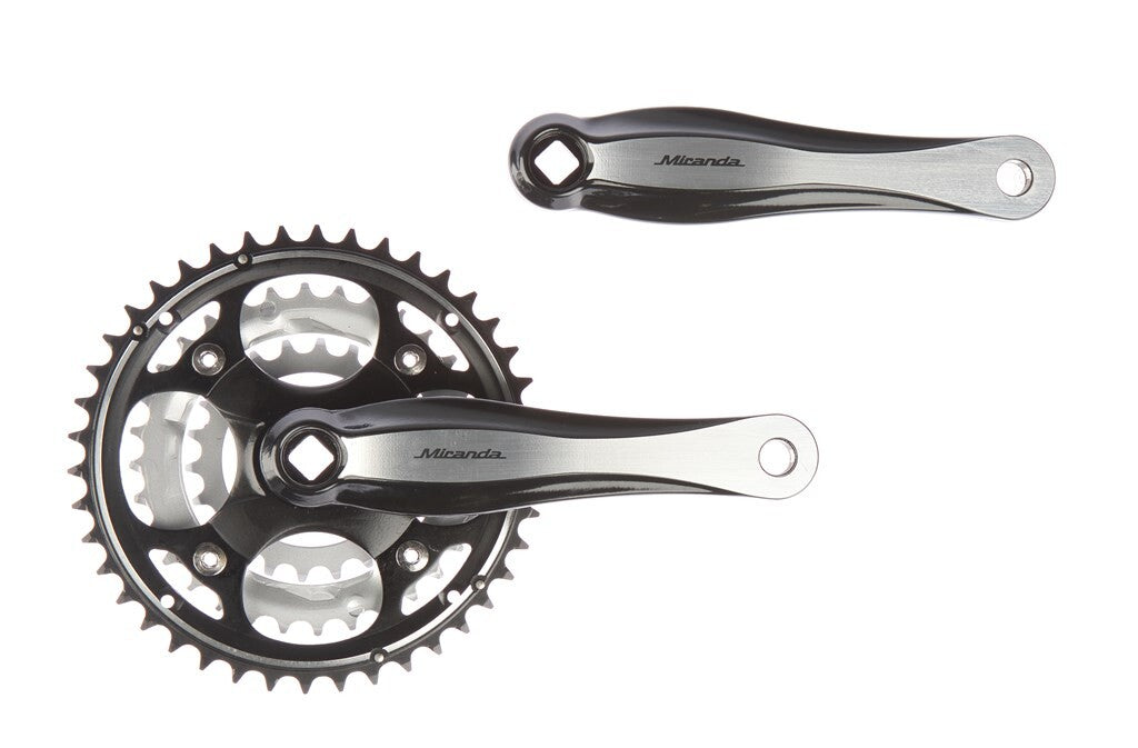 Miranda Beta 3R+Crankset 22 32 42t sort sølv