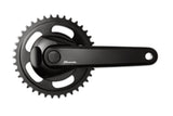Miranda  delta crankstel 38t +disc 9.5cm zwart