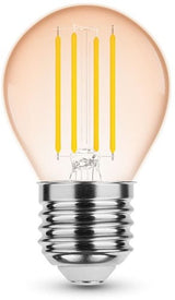 Enzo modee led kogel e27 4-28w 1800k filament amber dimbaar - led7430