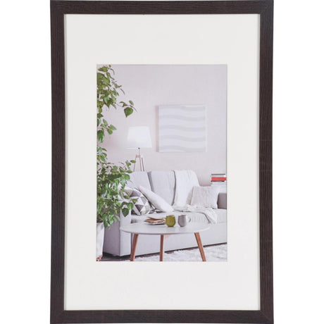 Henzo modern fotolijst 30x45cm donkerbruin