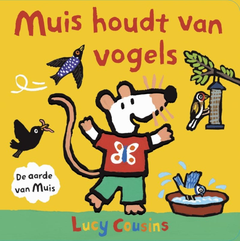 Leopold muis houdt van vogels