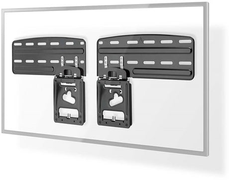 Nedis vaste tv-muurbeugel | 43 - 85 | maximaal schermgewicht: 60 kg | minimale muurafstand: 7.50 mm | staal | zwart - tvwm5065bk