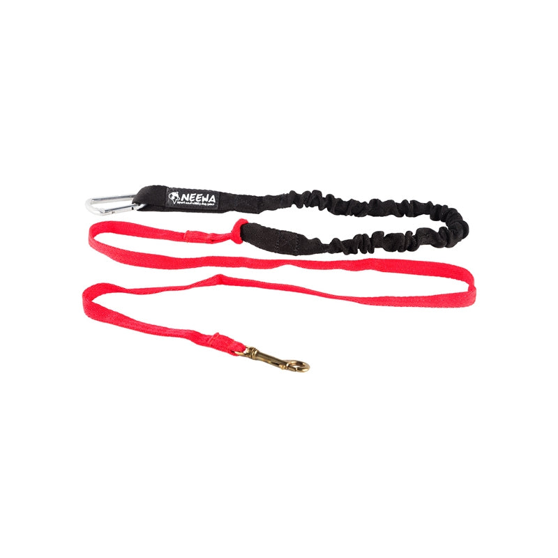 neewa - dog racing tug line 200 cm - red
