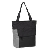 Bike carbon waterafstotende shopper fietstas 21l grijs