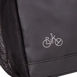 Bike carbon waterafstotende fietsschoudertas 12l grijs