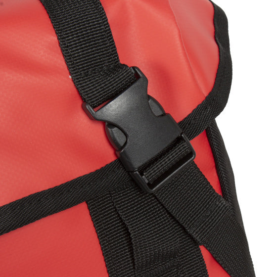 Bike carbon waterafstotende fietsschoudertas 24l rood