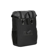 Bike carbon waterafstotende fietsschoudertas 24l zwart
