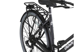 Crown new york 28 inch 53 cm dames 7v v-brakes matzwart