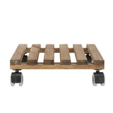 Esschert design plantentrolley vierkant