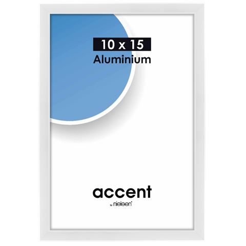 Nielsen Design Nielsen Photo Frame 51239 Accent Blank White 10x15 cm