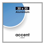 Nielsen Design Nielsen Frame photo 54124 Accent Mat Silver 30x30 cm