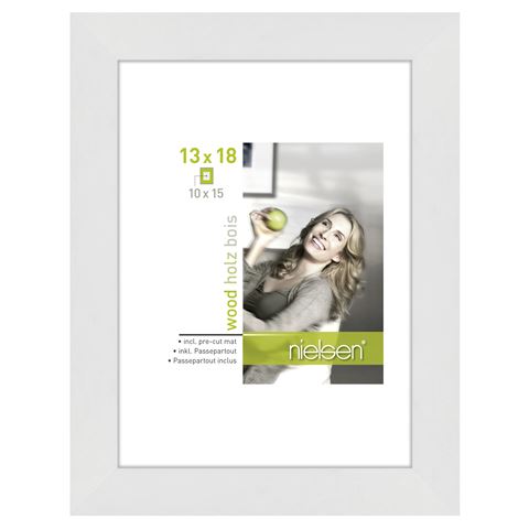 Nielsen Design Nielsen Frame photo 8988002 Apollon White 13x18 10x15 cm