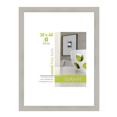 Design Nielsen Nielsen Frame di foto 8988020 Apollon Silver 30x40 cm