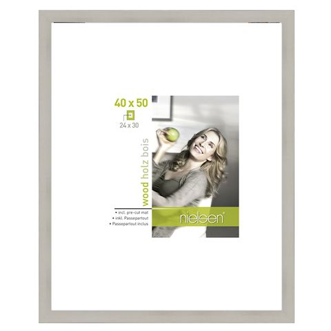 Nielsen Design Nielsen fotoramme 8988025 Apollon Silver 40x50 cm