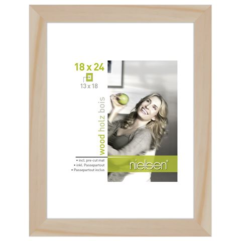 Nielsen Design Nielsen Photo Frame 8988043 Apollon Naturel 18x24 13x18 cm