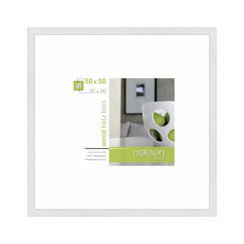 Nielsen Design Nielsen Photo Frame 8988054 Apollon White 50x50 30x30 cm