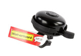 Nietverkeerd n v bel ø55mm alu nylon klepel bevestiging, zwart