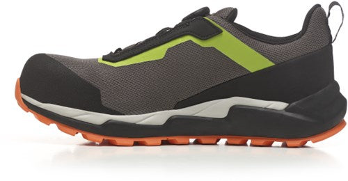 No risk athletic low fls orange green 1219.06 s3l | zwart | maat 35 - 5607421135356